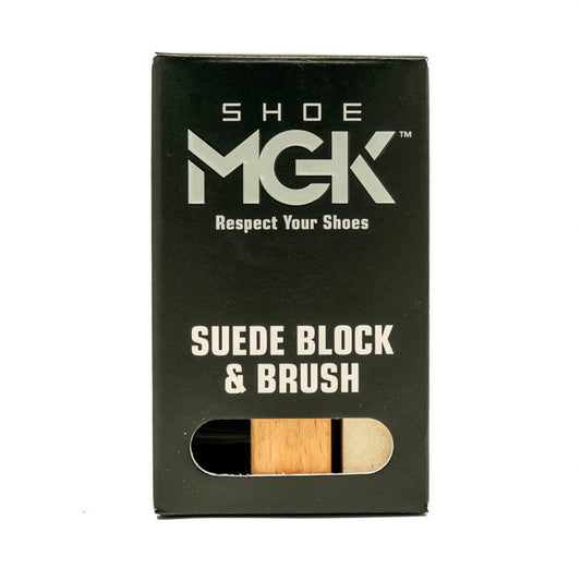 Shoe MGK Suede Block & Brush