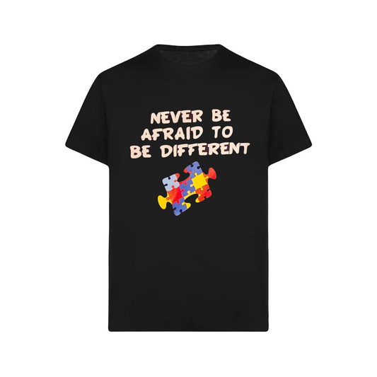 Never Be Afraid To Be Different Adult Tee